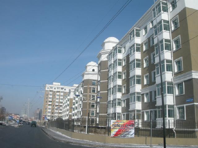 蒙古國(guó)烏蘭巴托市杭蓋小區(qū)
